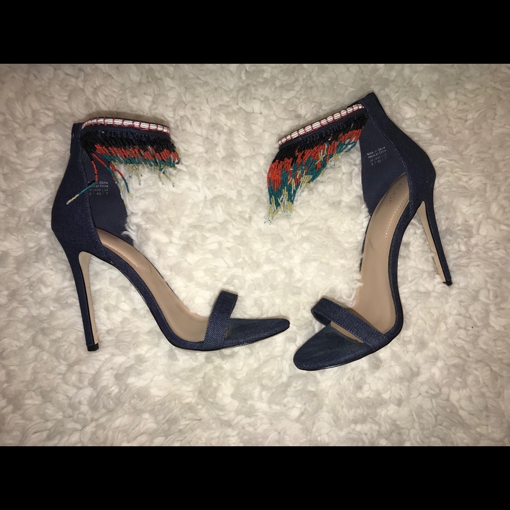 Denim heels ALDO